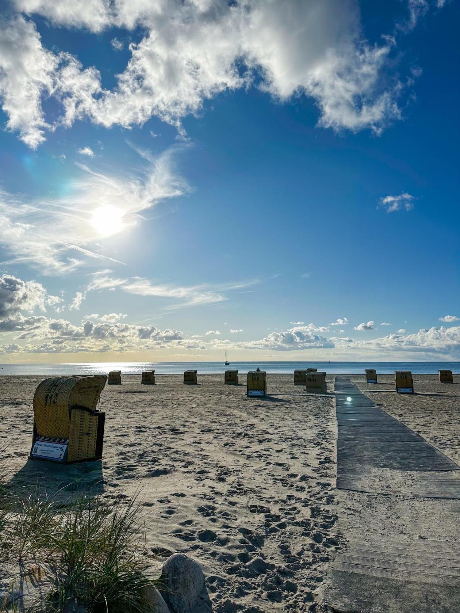 Fewo Markert Burgtiefe auf Fehmarn Bagian luar foto